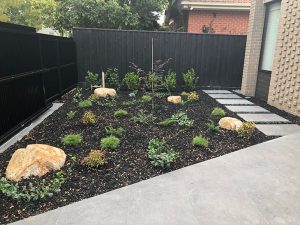 Front and rear Landscaping works at Nyora Grove Caulfield South
